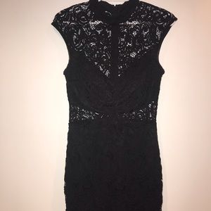 Black Lace Dress